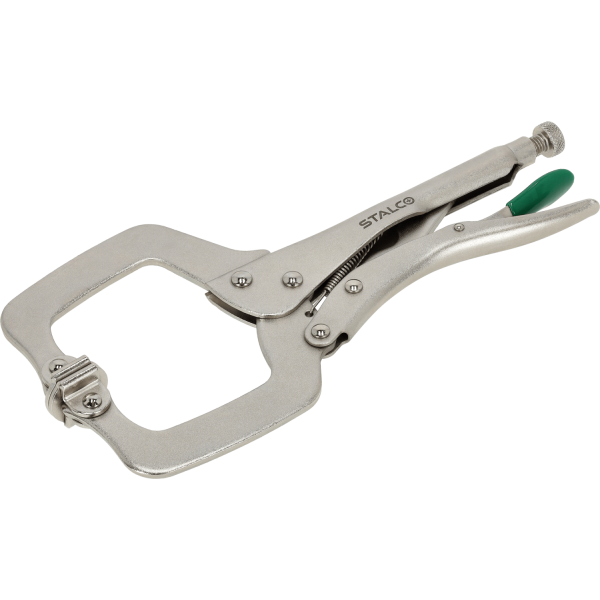 Svářečské kleště se svorkami 280 mm výkyvné hroty