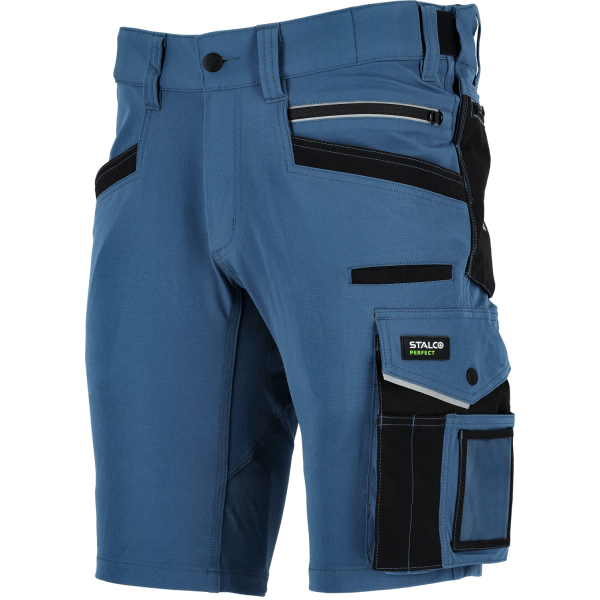 Kraťasy STRETCH LINE modré  S