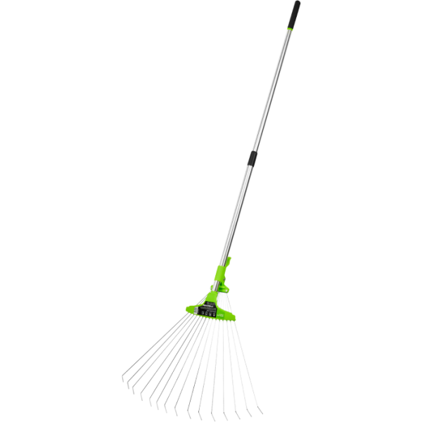 Hrábě nastavitelné hliníkové, teleskopické STR