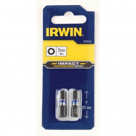 IRWIN Impact bit HEX5 25 mm - 2 ks