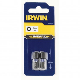 IRWIN Impact bit HEX8 25 mm - 2 ks