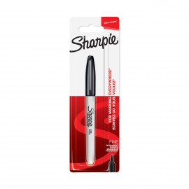 Sharpie Fine Black/černý - blistr 1 ks