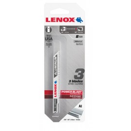 LENOX B408T aluminium 101,6 x 9,5 x 1,3 mm 8 TPI