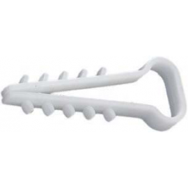 Držák montážní pro ploché vodiče 6-7 mm (80 ks)