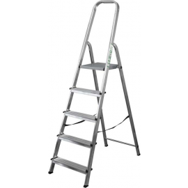 Schůdky ALU 150 kg 4 stupňů (s podestou); 3,7 kg