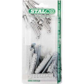 Hmoždinka 12x80 mm; 6-hran 8x100 mm; 3 ks