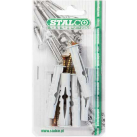 Hmoždinka 10  do dut. mat.+vrut 5,0x80 mm; 4 ks