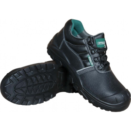 Polobotky pracovní kožené 