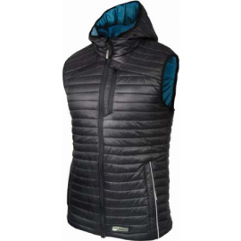 Vesta prošívaná s kapucí 