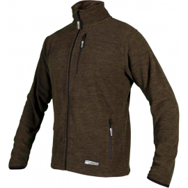 Mikina flísová pánská NAVAS M 4XL olivová melanž