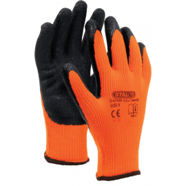 Rukavice polyesterové zateplené S-ECO THERMGRIP 11