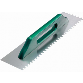 Hladítko nerezové 480 x 130 mm 8 x 8 zubov