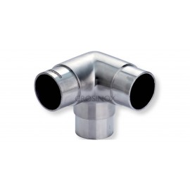 Rohový spojovací díl, na trubku O 33,7 mm