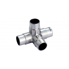 T-přechod madla, připojení na trubku O 33,7 mm