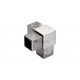 Rohový spojovací článek, na madlo 20x20 mm