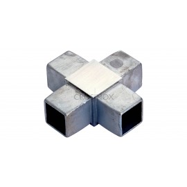 Rohový spojovací díl, na trubku 20x20 mm