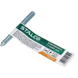 Šroub s dvojitým závitem+etiketa T25 8x60mm 100ks