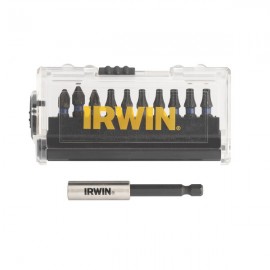 IRWIN Bity sada 10 ks: 25 mm - PZ2,PH2, T20, držák