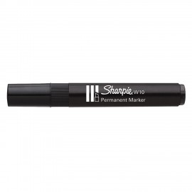 Sharpie W10 black/černý/plochý hrot