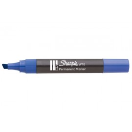 Sharpie W10 blue/modrý/plochý hrot