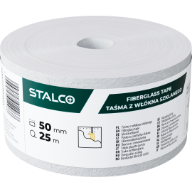 Páska ze skelného vlákna 50 mmx25 m na sádrokarton