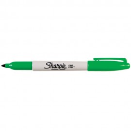 Sharpie Fine Green/zelený/hrot F 0.9 mm