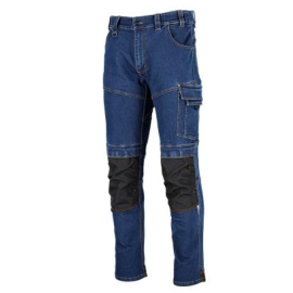 Kalhoty pracovní jeansové DANNY tmavě modrá S
