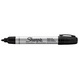 Sharpie Metal Barrel black/černý - kulatý hrot