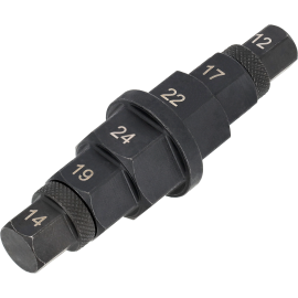 Klíč 6hran na nápravu 6v1 12, 14, 17, 19, 22, 24mm