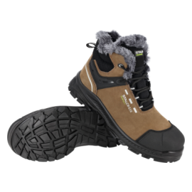 Boty kožené zateplené PIONIER HIGH WINTER S3S 40